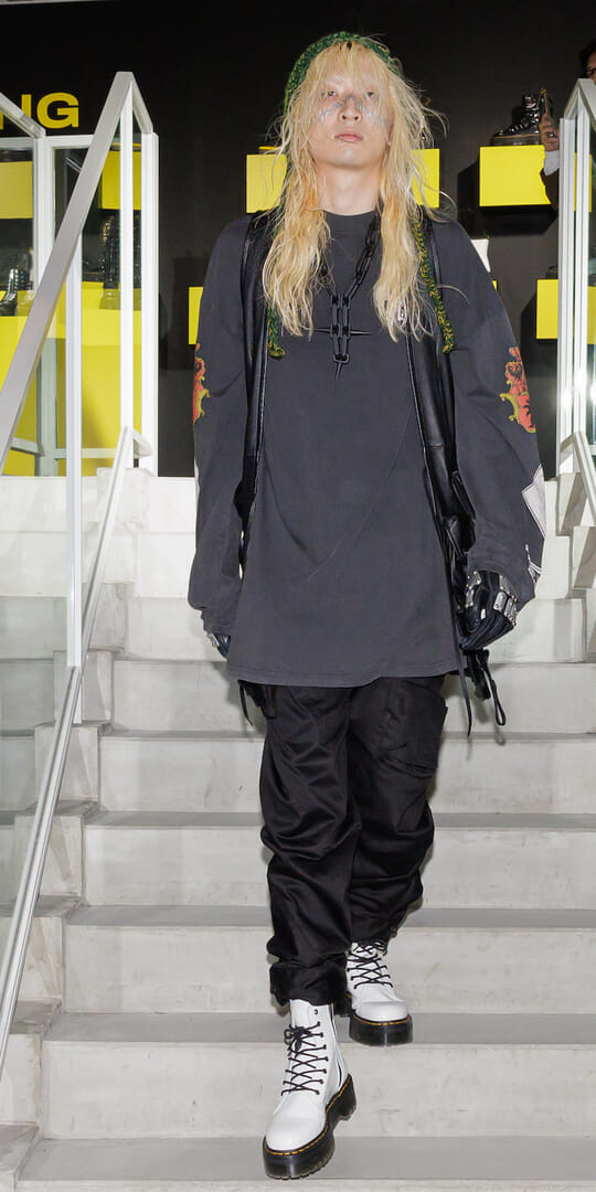 Doc martens with sweatpants hotsell