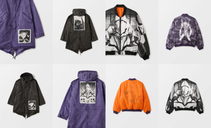 Neon Genesis Evangelion and fashion encounter. F.M.C.D. has created items that fans will covet.