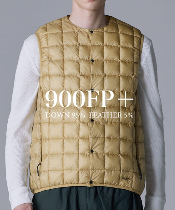 All you need is this. Taion has finally launched the warmest "900 fill power" item in the brand's history.