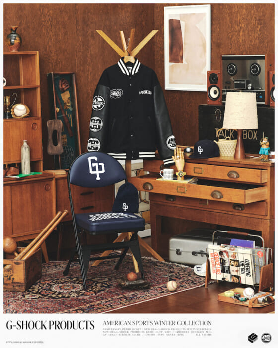 The latest from G-Shock Products, the embodiment of American sports. It is a lineup of staples for this winter.