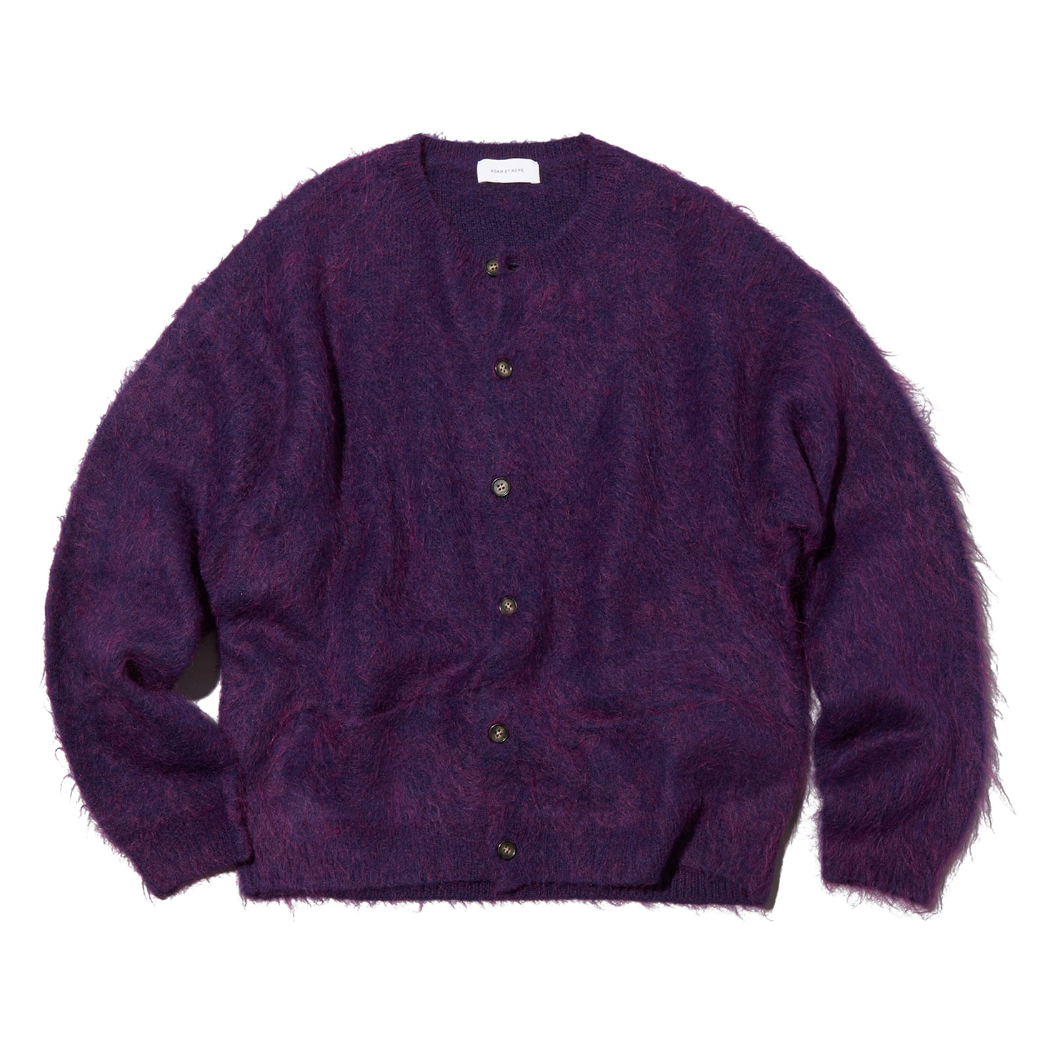 ADAM ET ROPE'ウールミックス ジャンプスーツ ネイビー ADAM ET ROPE'（アダムエロペ）の「《SOLOTEX》《REPREVE》ウール