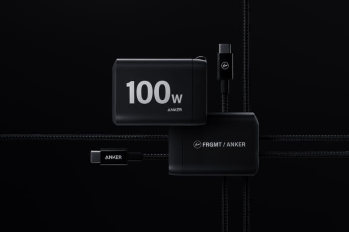 Fragment Design and Anchor collaborated on this quick charger. The marker is 100W, and you will surely never lose it.
