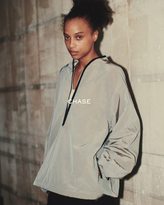 Chase's newest item is an unlikely nylon shirt. This is the first drop in 2024.