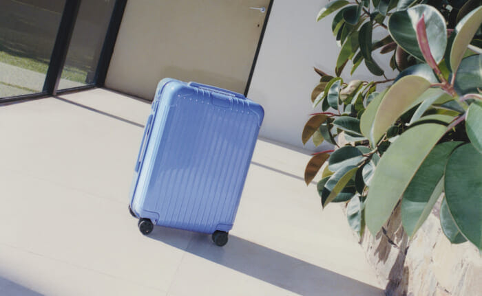 New colors for the excitement of travel. Rimowa's new suitcases are wonderful.