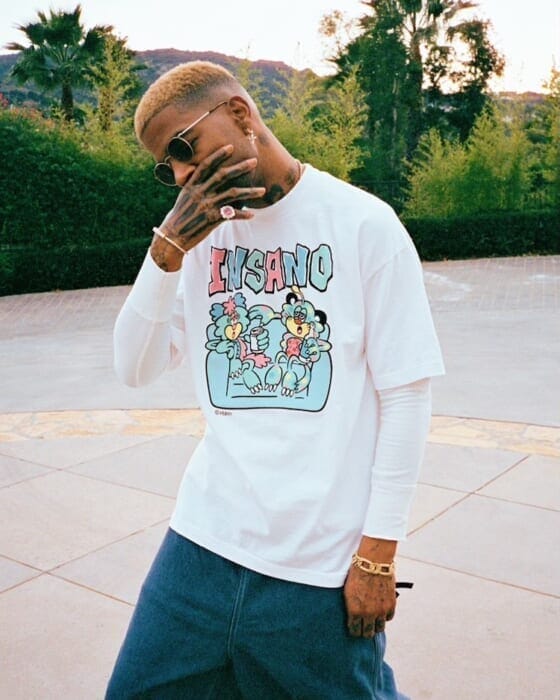 KID CUDIの新作リリースを記念したVERDYとのコラボレーション。夢の世界から来た小さなモンスターと、あのキャラが並びます。