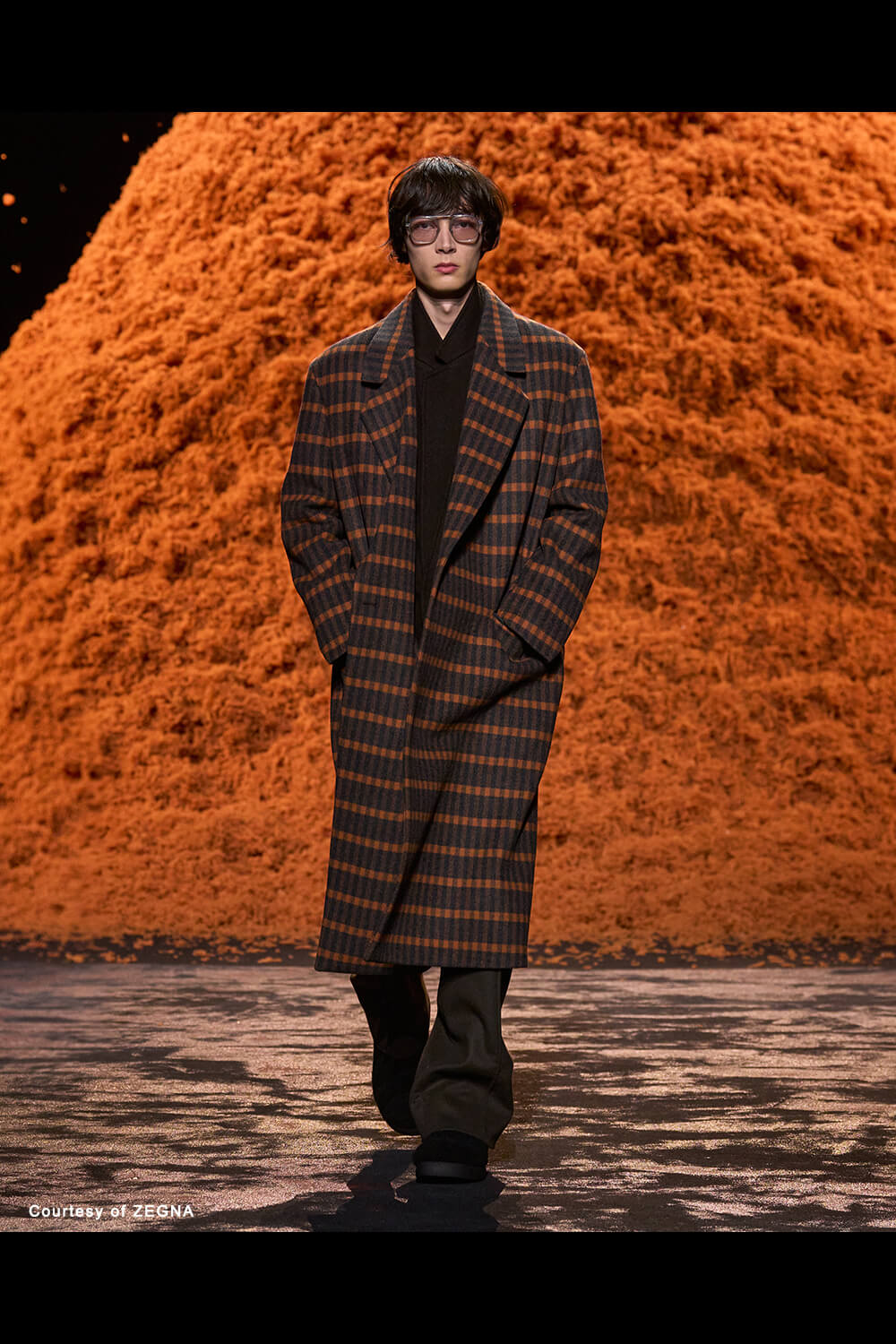 NEAT ニート Zegna ゼニア TRAVELLER ウール ワイド 46