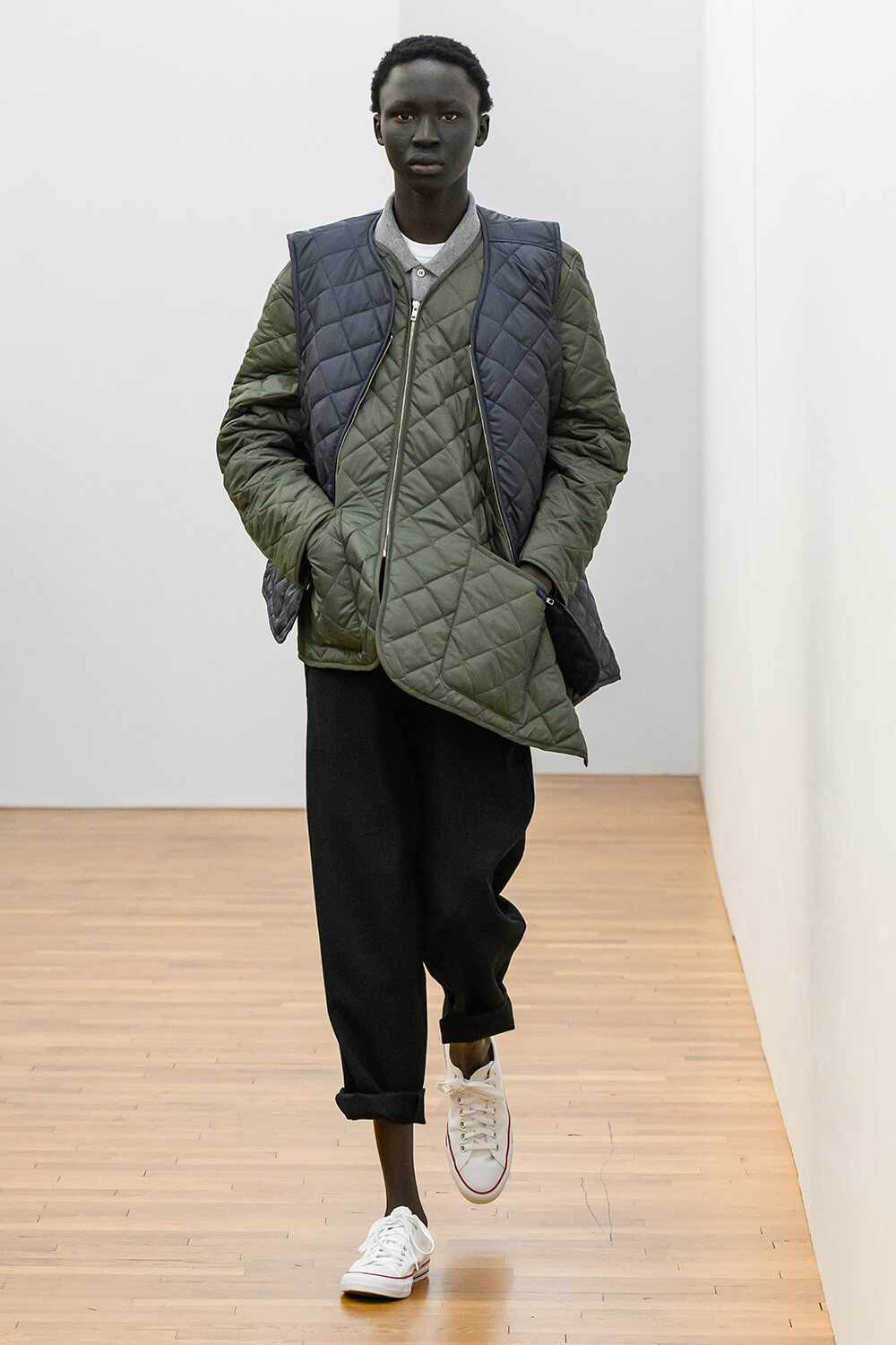 COMME des GARÇONS SHIRT グレーベスト 2024AW秋冬 COMME des GARCONS SHIRT（コムデギャルソンシャツ）FOREVER