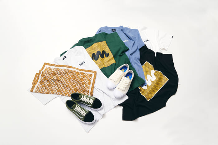 暗闇に輝くフットウエアも!? ヴァンズ × MIN-NANOのカプセルコレクションが発売間近です。