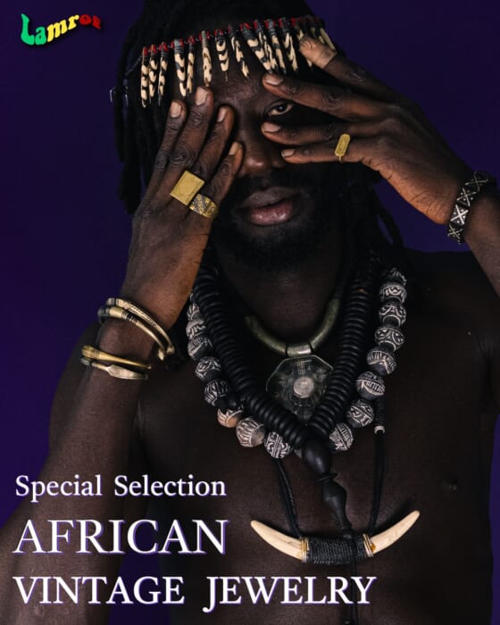 A one-of-a-kind event by Ramroff and Lanchiki. Vintage African jewelry and other rare items you won't find anywhere else will be gathered in one place.