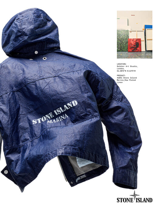 The Spring/Summer 2024 collection launches with visuals by two photographers that unravel the "Stone Island Marina".