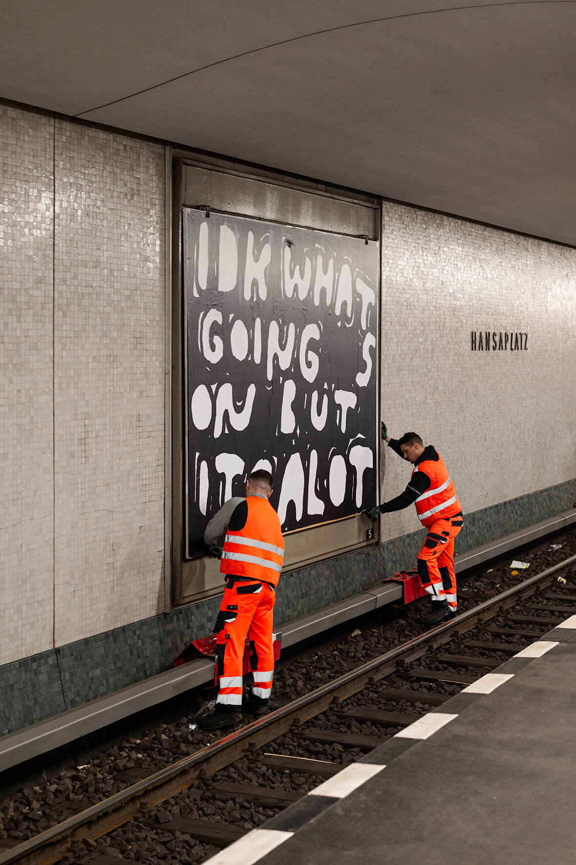 Stefan Marx to Jack an Entire Berlin Underground Station Stefan Marx to Jack an Entire Berlin Underground Station