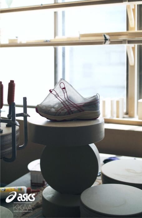 ASICS Sportstyle and Kengo Kuma. This is an original and functional pair completed by this tag team.