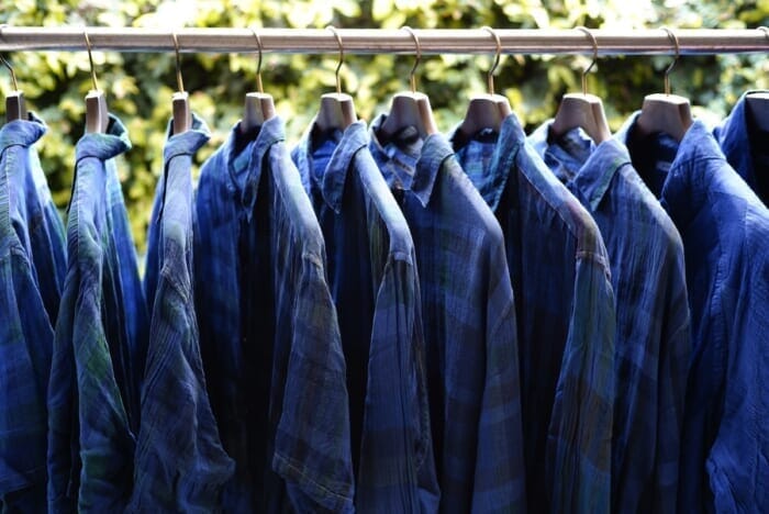 セブンバイセブンを藍染めに。リトマスと組んだアイテムと共に、伊勢丹新宿でポップアップを開催中です。