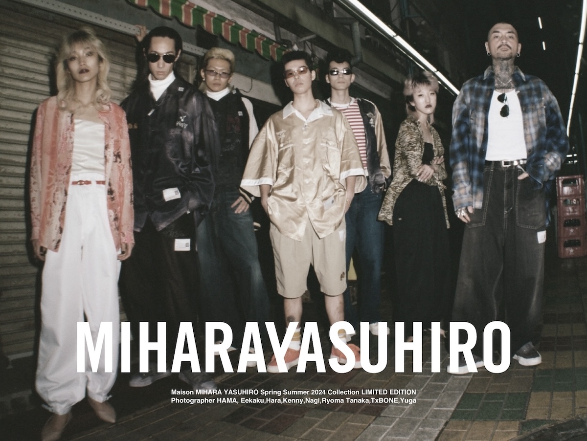 The theme is 80's Yankee Culture! Maison Mihara Yasuhiro's