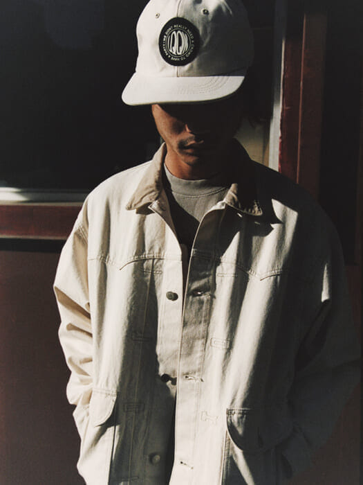 The denim jacket, which sold out immediately in the online The denim jacket, which sold out immediately in the online