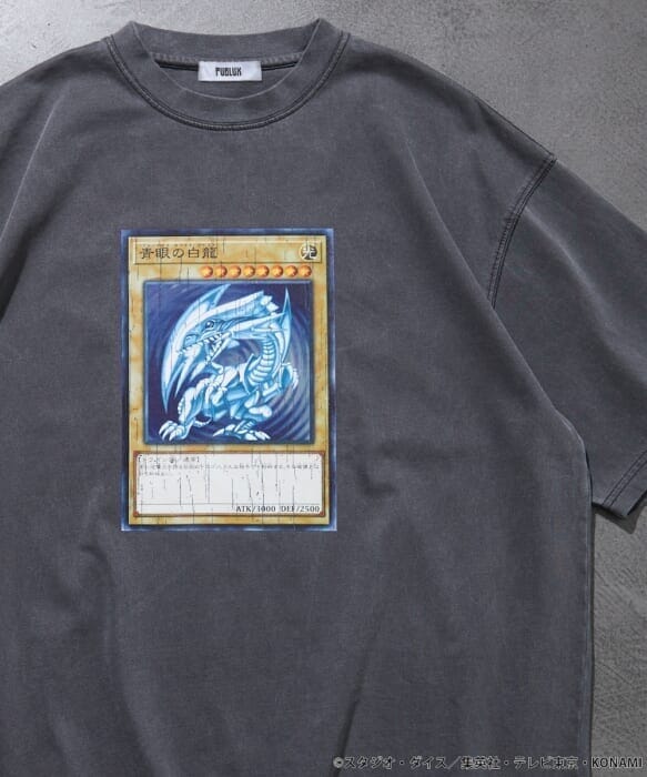 Yu-Gi-Oh Duel Monsters and PUBLUX collaborate. Blue Eyes, Bramaj, Magician of Time, and many other popular cards.