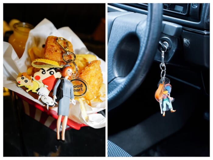 キーワードは“ナード”。イッチとフッドマートのコラボは、限定100本のキーホルダーに古着やレザーアイテムがラインナップです。