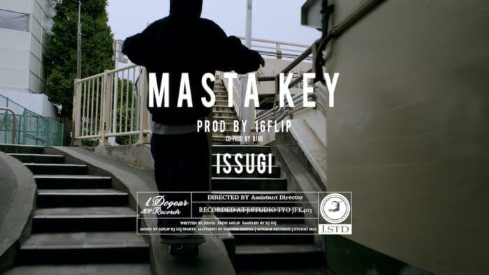 半年ぶりとなるシングル『MASTA KEY』がリリース & MV公開。ISSUGIにしか生み出せないHIP HOPを塗り替え続けます。