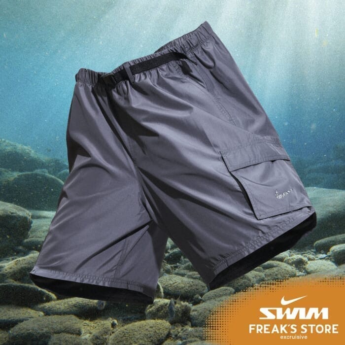 A reliable ally for the coming active scene. Check out the amphibious items from Freaks Store x Nike Swim this season.