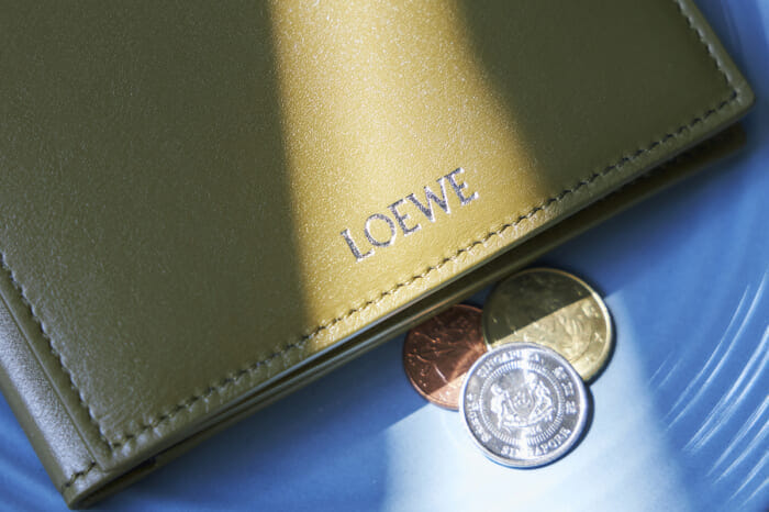 連載「憧れの逸品」No.358 建築家が設計したかのようなロエベの財布。