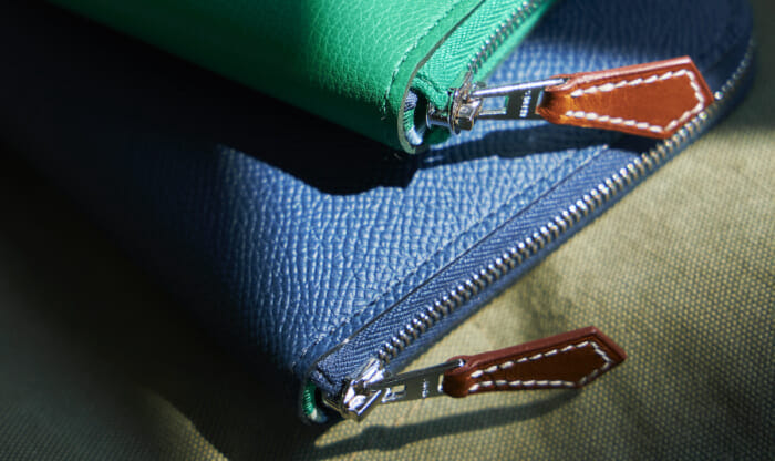 Series "Aspiring Masterpieces" No.356 A colorful world of Hermes wallets.