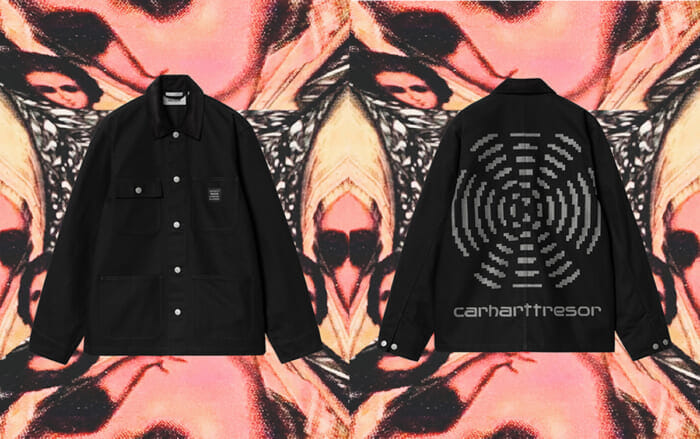 2つの音楽都市を繋ぐ渾身の9ピース。カーハートWIPとベルリンを代表するトレゾアが夢の共演を果たしました。