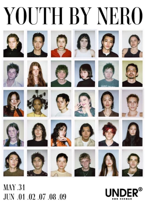 ニューヨークに生きる、意志ある者の姿。ヘアスタイリスト兼写真家NEROの展示がUNDER Rで開催されます。