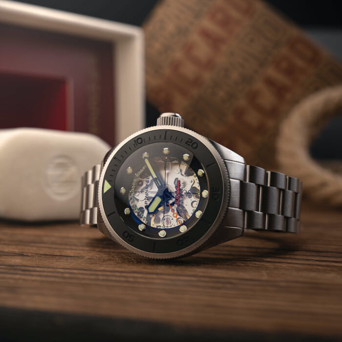 A new Tic-Tac limited edition from Spinnaker's masterpiece, Picard! The mechanical super dome tickles men's hearts.