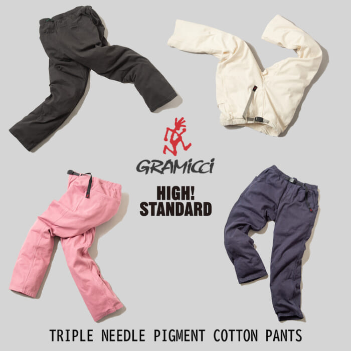 Hi! Standard has made a special order of Gramichi climbing pants. You can also see a glimpse of the essence of workwear.