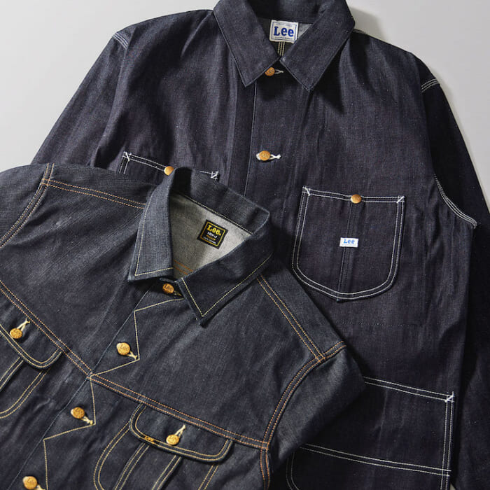 Let's start growing denim, the first rigid denim from Lee's masterpiece line.