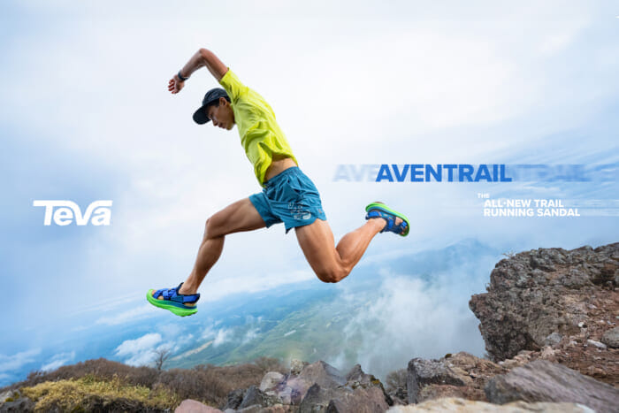 Sandals "for running in the mountains" debut from Teva. World champion Rui Ueda reviews their comfort.