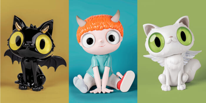 A character with big eyes is made into a three-dimensional work! Lladro's new project, the first of its kind, has chosen Javier Calleja.