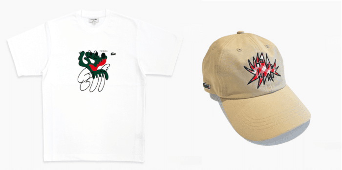 This is the third installment of Lacoste's artist program exclusively at the Harajuku store. The products created with Nana Soeda will be on display.