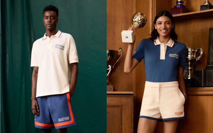 Think back to the Paris Games of 100 years ago. Look out for Lacoste's capsule collection.