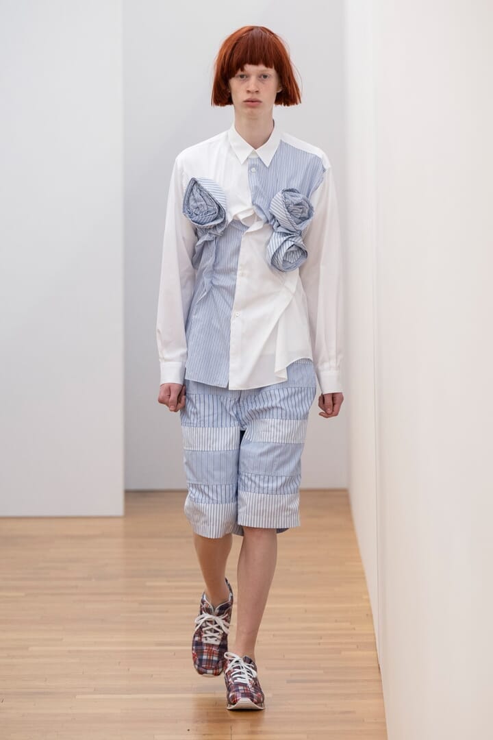 COMME des GARCONS SHIRT 2025ss パンツ コム デ ギャルソン・シャツ 2025年春夏コレクション - 軽快な