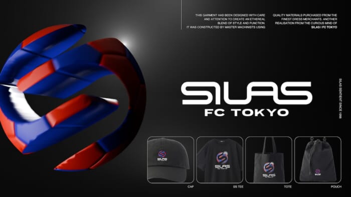 FC東京 × サイラスのコラボ第二弾が登場。クラブカラーの青と赤をあしらった、サポーター垂涎の仕上がりです。