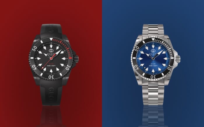 夏こそダイバーズウォッチ。グッチ ダイヴに新スタイルが