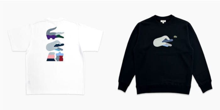 T-shirts, sweatshirts, and caps created by the fusion of crocodiles and art. Lacoste Harajuku Store's special project Vol. 4, its products are now on display.