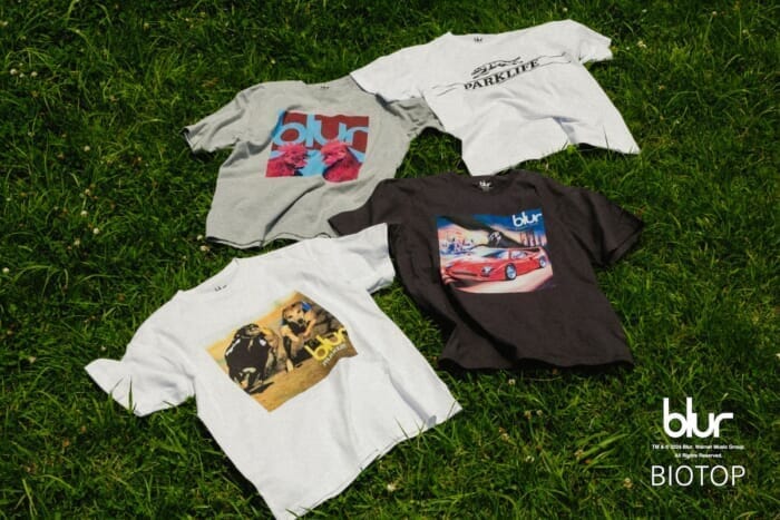 UKの伝説的バンド・Blurの名盤をピックアップ。ビオトープからインパクト大のプリントTが登場です。