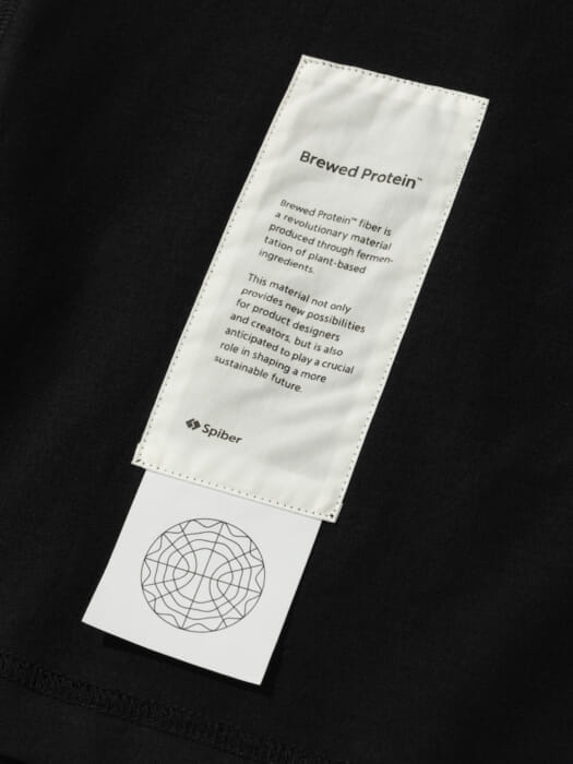 ゴールドウイン ゼロがブリュード・プロテイン繊維を使用したTシャツを開発。植物由来の原料でつくられた、次世代型の新素材です。