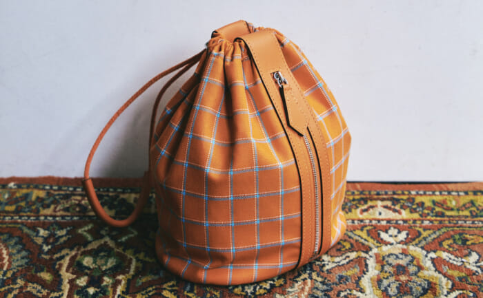 Aspiring Masterpieces" Series No.367 A Hermes pouch sublimated from climbing gear.