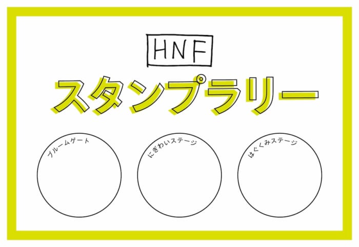【HNF NEWS】会場ではスタンプラリーもやっちゃうよ！ 豪華景品が当たるかも？
