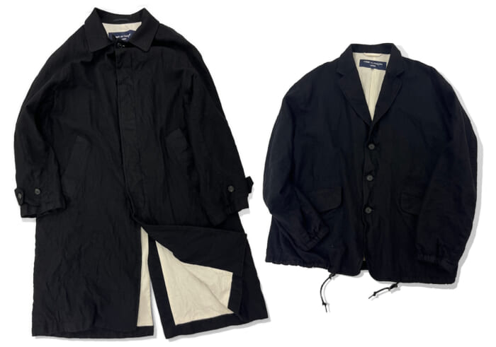 Comme des Garçons Homme is the star of the fall and winter season. Dependable, classic coats and jackets are back this season.