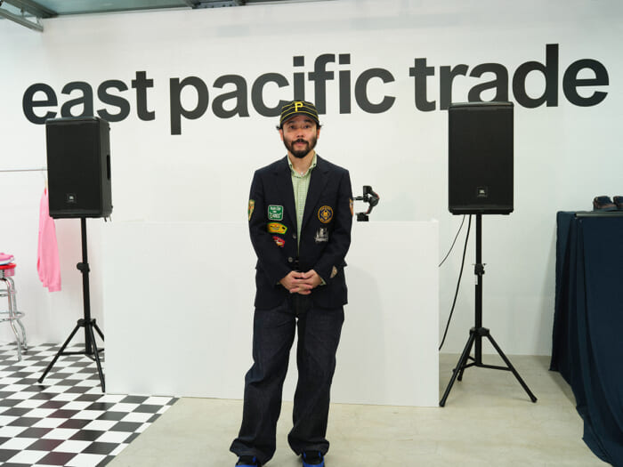 【FOCUS IT.] Motofumi "Poggy" Ogi will produce a pop-up store. East Pacific Trade, an up-and-coming sneaker brand, will be presenting its products from Asia to the world.