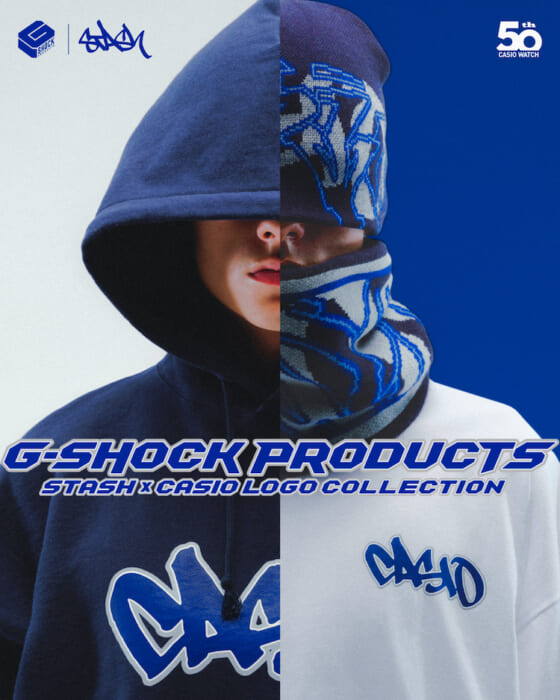 ストリートカルチャーとG-SHOCKの関係。NY出身のグラフィティアーティスト・STASHが書き下ろしたコレクションが発売されます。