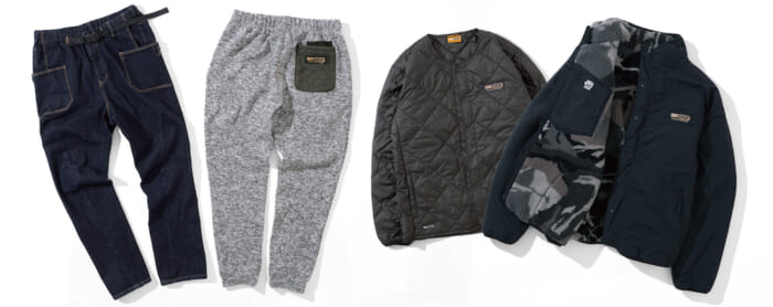 あたたかくして冬を迎えよう。毎年好評のグリップスワニーとオレンジのコラボアイテムが発売中です。