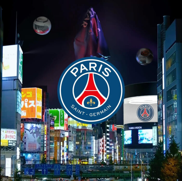 パリ・サン＝ジェルマンが新宿に移転オープン。ヴィンテージユニフォームに加え、NAO YOSHIHARAさんとのコラボグッズも販売します。