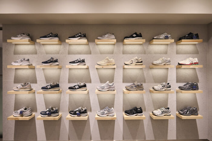 Made in USA and UK also. New Balance Horie" specializing in lifestyle opened.