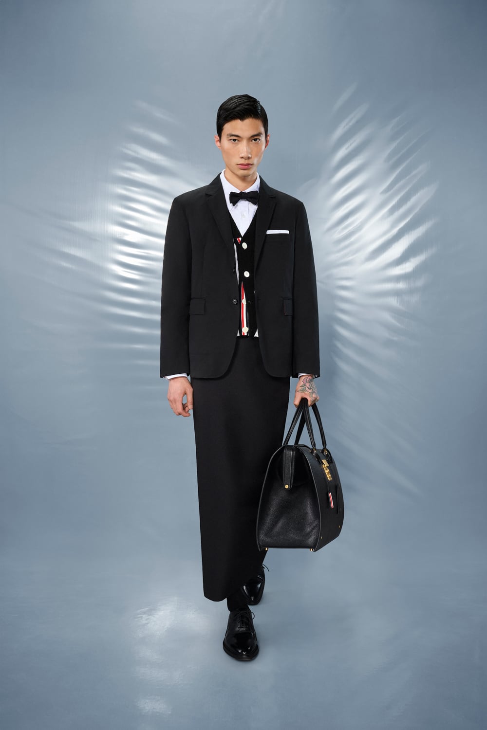 ★THOM BROWNE★エスパデュー ヘリテージトレーナーキャンバス THOM BROWNE | HOUYHNHNM (HOUYHNHNM)
