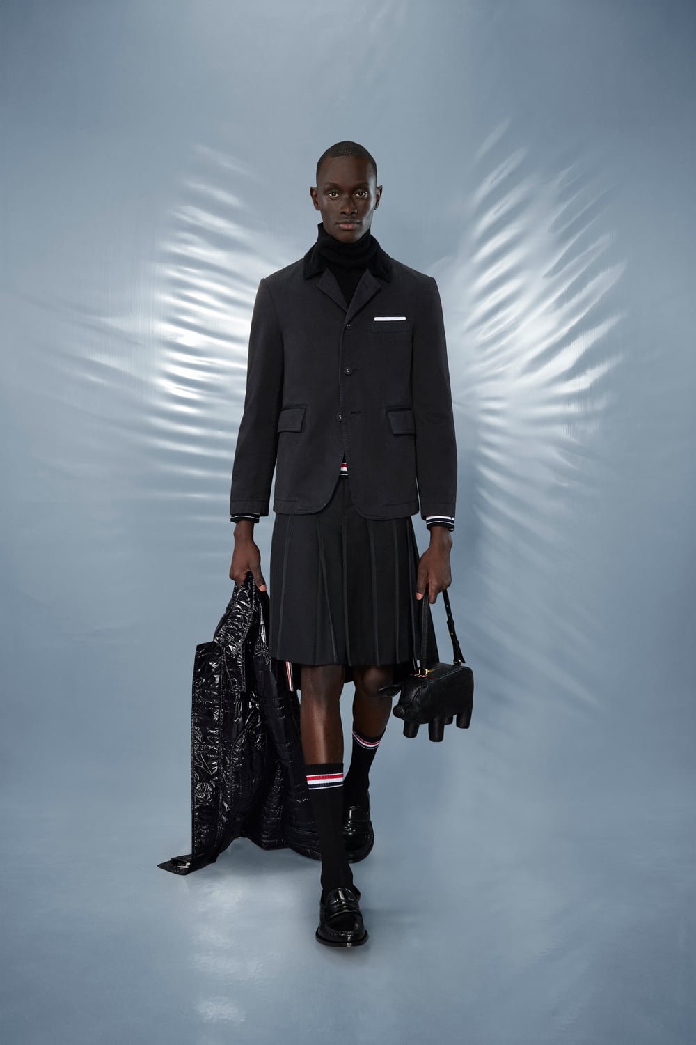 ★THOM BROWNE★エスパデュー ヘリテージトレーナーキャンバス THOM BROWNE | HOUYHNHNM (HOUYHNHNM)